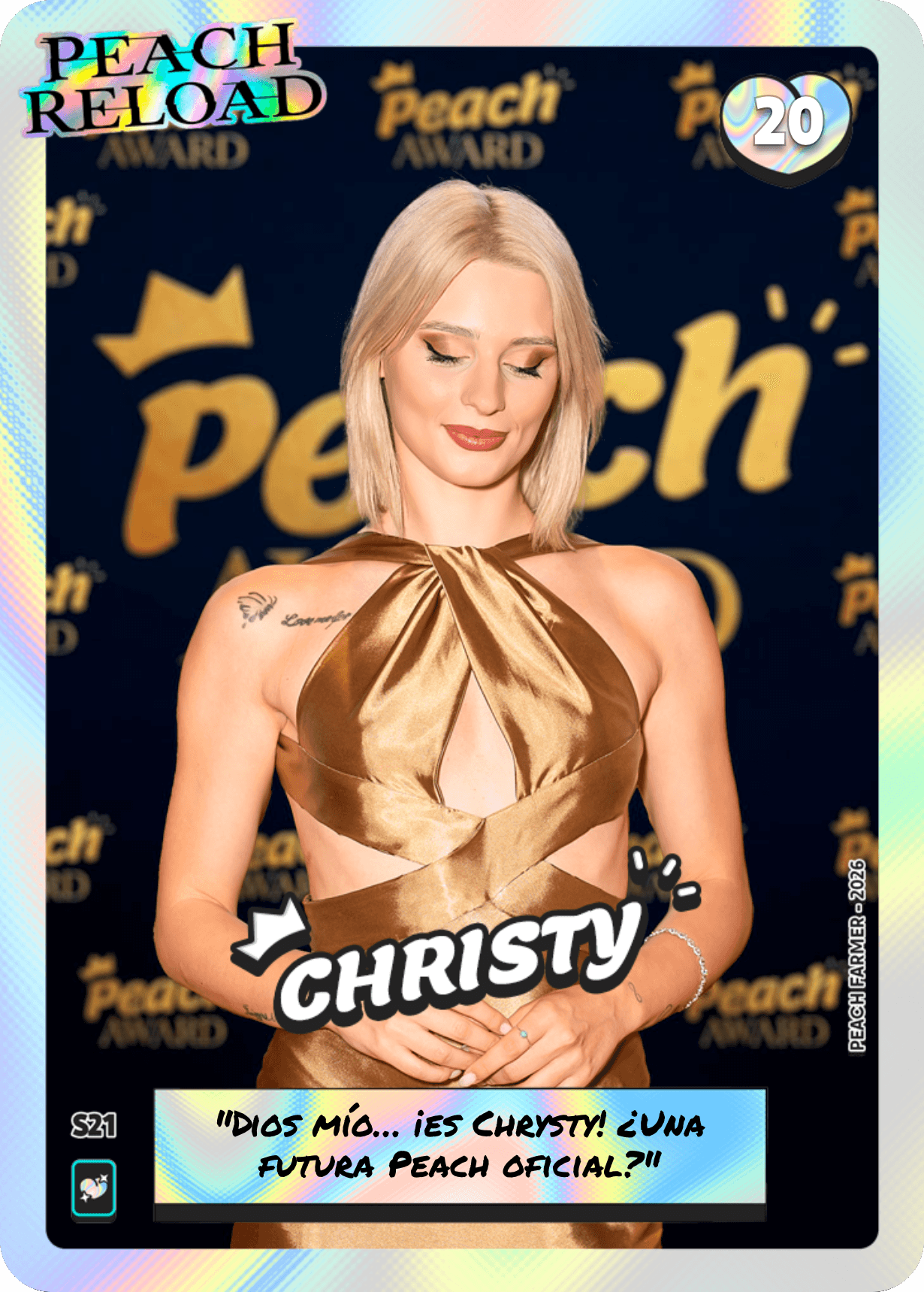 S21 · #20 · Clásica · Rara · Shiny