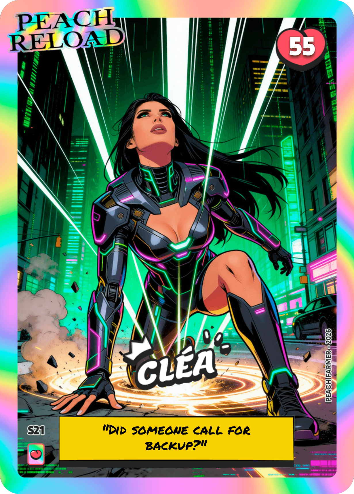 S21 · #55 · Illustrated · Super Rare