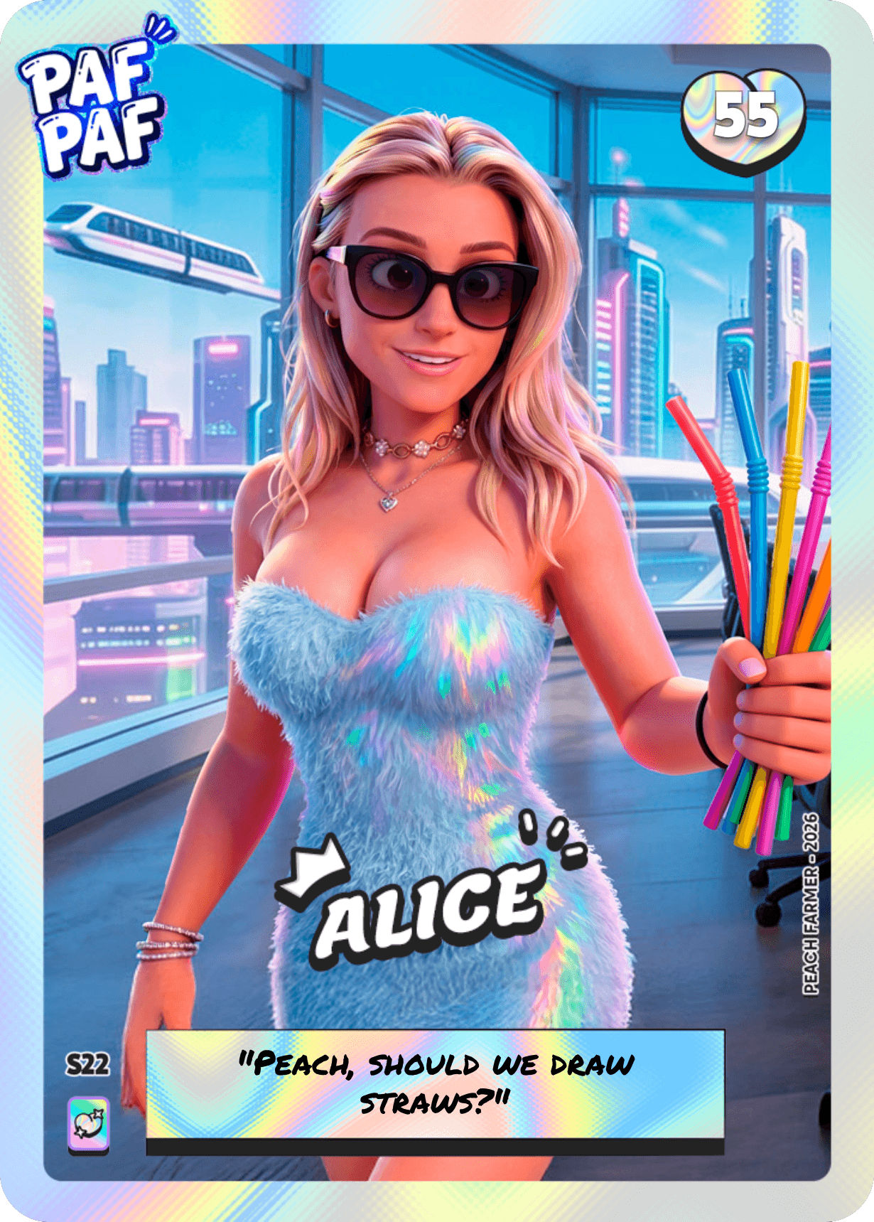 S22 · #55 · Illustrated · Super Rare · Shiny